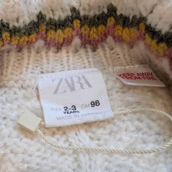Zara Knit Sweater | GIrls 2-3T - Picture 8 of 8
